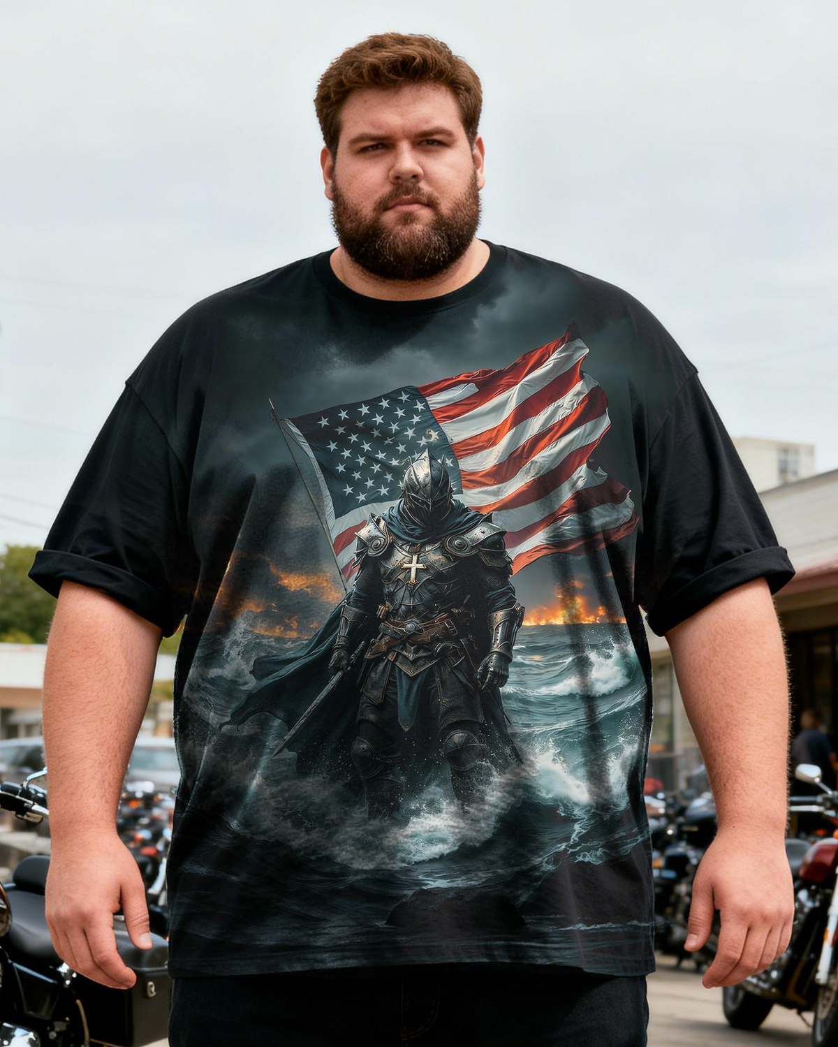 Men's The Cross Big & Tall Short Sleeve T-Shirt