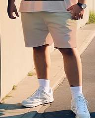 Hellstar T-Shirt und Shorts für Herren in Übergröße