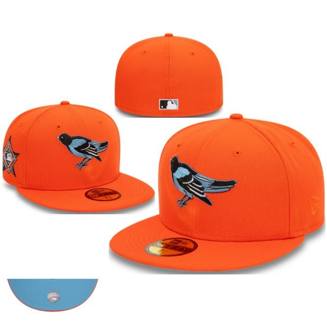 New MLB Embroidered Baseball Caps ,Fully Closed Baseball Caps