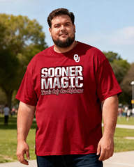 Men's Oklahoma Sooners Sooner Magic Big & Tall Short Sleeve T-Shirt