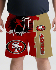 Sports Men's Big & Tall Sleeveless Shorts Two-piece