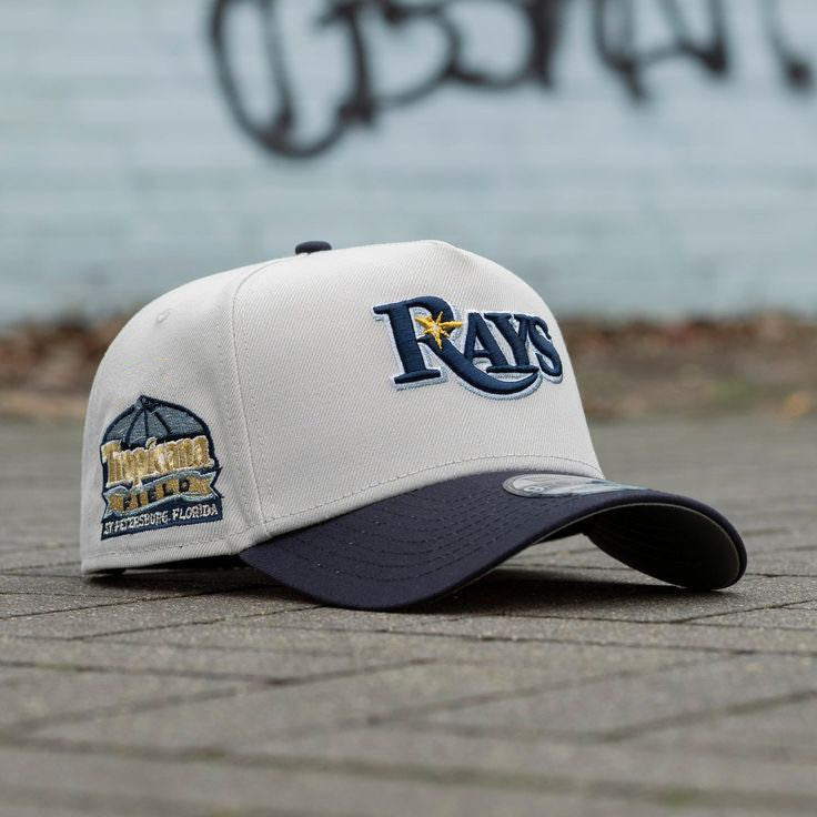 NEW ERA TAMPA BAY RAYS NEW ERA TEAM COLOR A- FRAME ADJUSTABLE HAT-MULTI STYLE