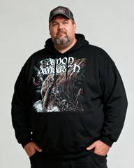 AMON AMART Men's Cotton Big & Tall Hoodie