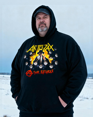 ANTHRAX Men's Cotton Big & Tall Hoodie