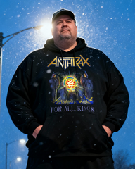 ANTHRAX Men's Cotton Big & Tall Hoodie