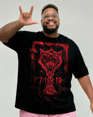 Men's Wolf Totem Big & Tall Short Sleeve T-Shirt