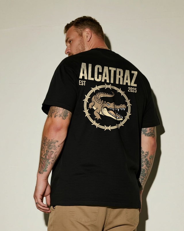 Men's Alligator Alcatra Big & Tall 100% Cotton T-Shirt