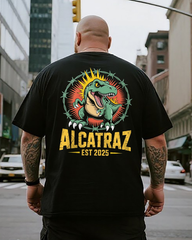Men's Alligator Alcatra Big & Tall 100% Cotton T-Shirt