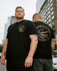 Men's Alligator Alcatraz 2025 Big & Tall 100% Cotton T-Shirt