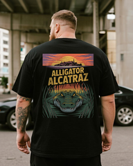Men's Alligator Alcatra Big & Tall 100% Cotton T-Shirt