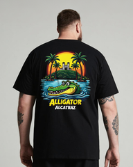 Men's Alligator Alcatra Big & Tall 100% Cotton T-Shirt