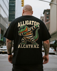 Men's Alligator Alcatra Big & Tall 100% Cotton T-Shirt