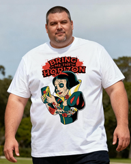 BRING ME THE HORIZON Men's Cotton Big & Tall T-shirt