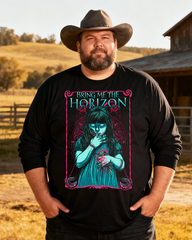 BRING ME THE HORIZON Men's Big & Tall Long Sleeve Cotton T-Shirt