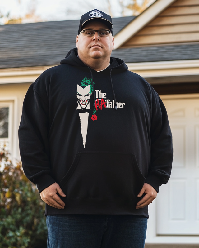 Men's Beneath the Mask Cotton Big & Tall Hoodie