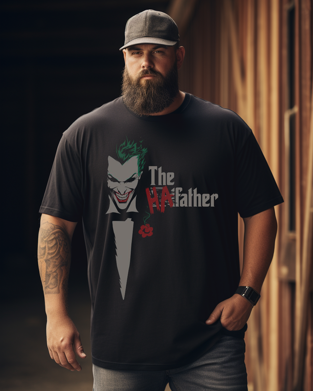 Beneath the Mask Men's Cotton Big & Tall T-shirt