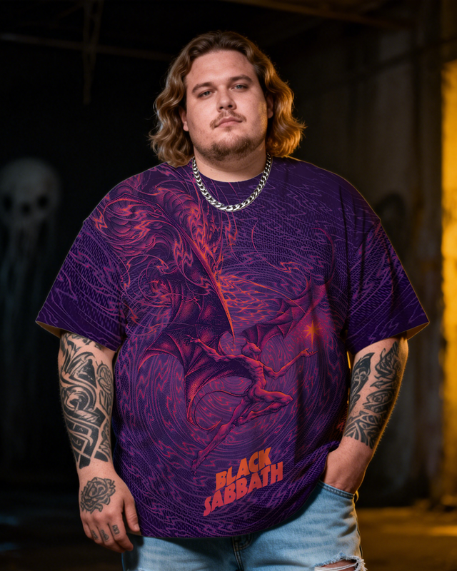 Henry Men's Plus Size Short Sleeve T-Shirt