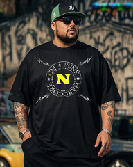 CM Punk Men's Plus Size Cotton T-Shirt