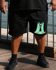 Daffy Duck Men's Plus Size T-Shirt & Shorts Suit
