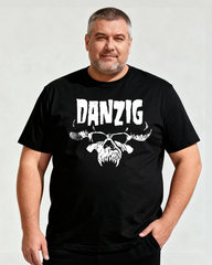 DANZIG Men's Cotton Big & Tall T-shirt