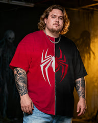 Spider Men's Plus Size Short Sleeve T-Shirt