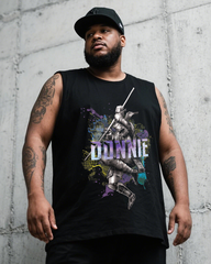 DONNIE Men's Plus Size Sleeveless T-Shirt