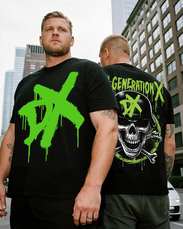 Men's D-Generation X Helmet Big & Tall Short Sleeve T-Shirt