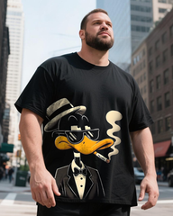 Daffy Duck Men's Plus Size Short Sleeve T-Shirt