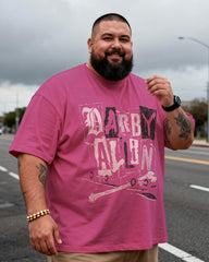 Darby Allin Men's Plus Size Short Sleeve T-Shirt