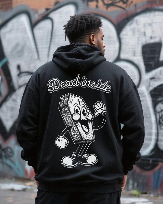 Dead Inside Men's Big & Tall Hoodie