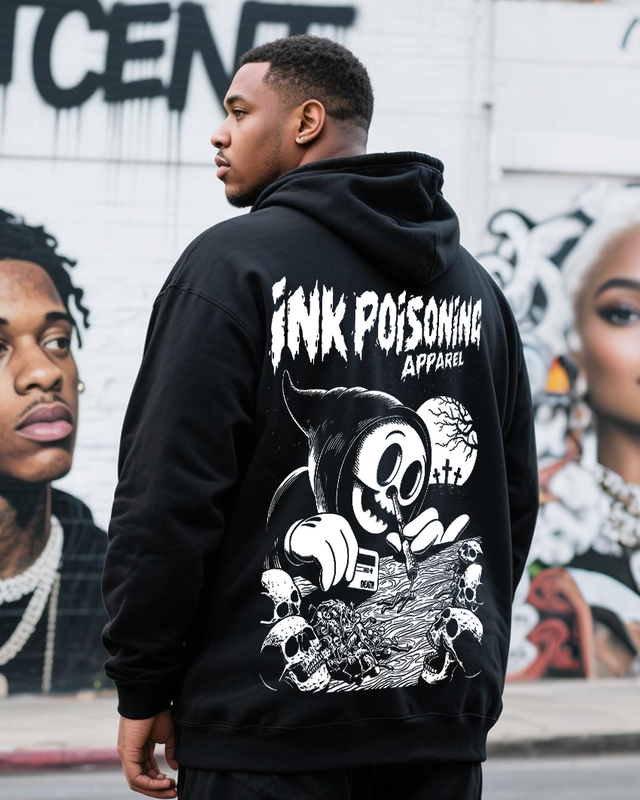 Death Junkie Men's Big & Tall Hoodie