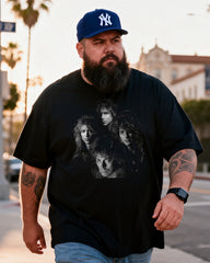 Dokken Men's Plus Size Short Sleeve T-Shirt