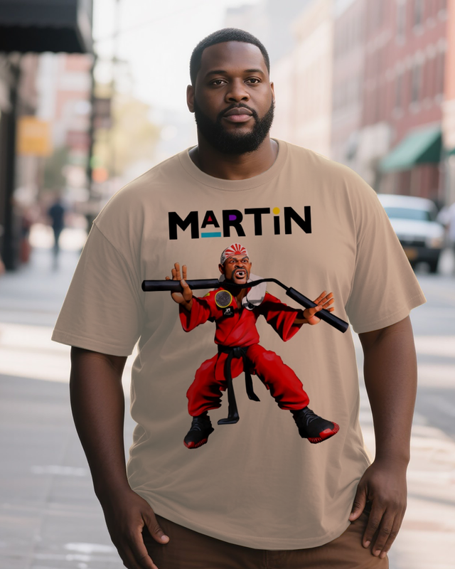 Dragonfly-Dragonfly-martin-lawrence Men's Big & Tall Short Sleeve T-Shirt