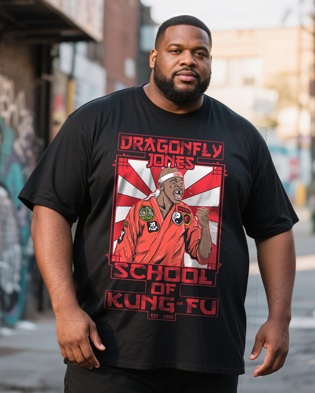 Dragonfly-Jones Men's Big & Tall Short Sleeve T-Shirt