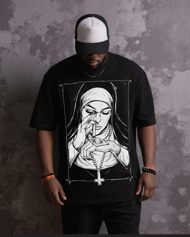 Drug Nun Me Men's Big & Tall Short Sleeve T-Shirt