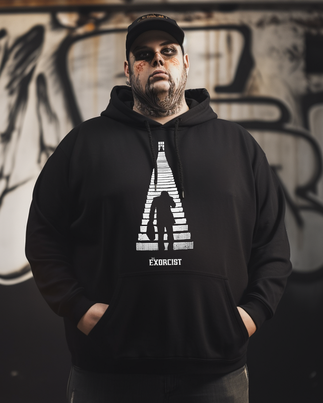 Men's The Exorcist Cotton Big & Tall Hoodie