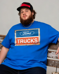 Ford Trucks Men's Plus Size Short Sleeve T-Shirt