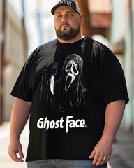 Ghost Face Men's Cotton Big & Tall T-shirt
