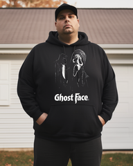 Men's Ghost Face Cotton Big & Tall Hoodie