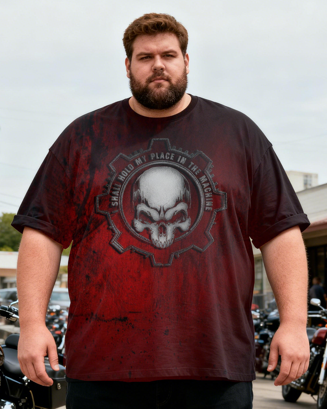 Men's Motorcycles Big & Tall Short Sleeve T-Shirt