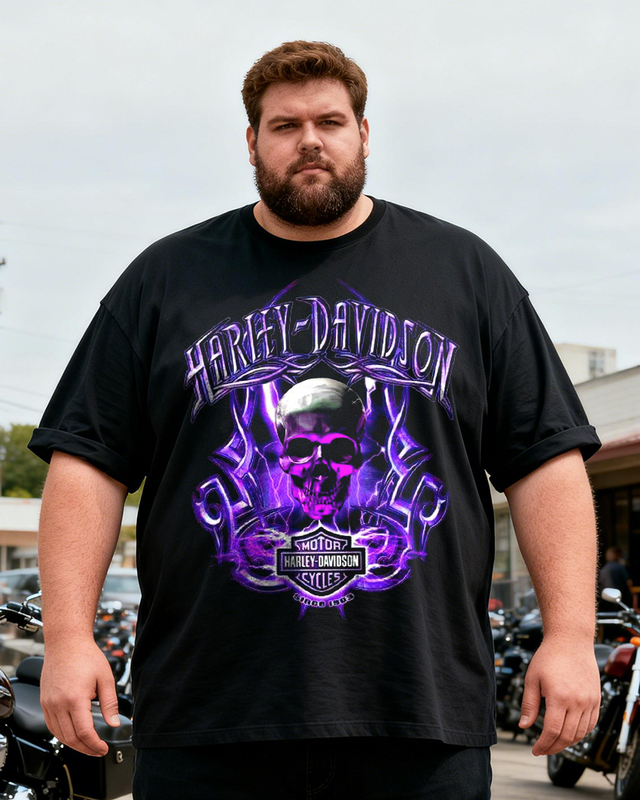 Men's Motorcycles Big & Tall Short Sleeve T-Shirt