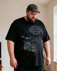 Men's Motorcycles Big & Tall Short Sleeve T-Shirt