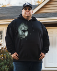 Men's Halloween night Cotton Big & Tall Hoodie