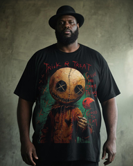 Halloween Men's Big & Tall Size Short Sleeve T-Shirt