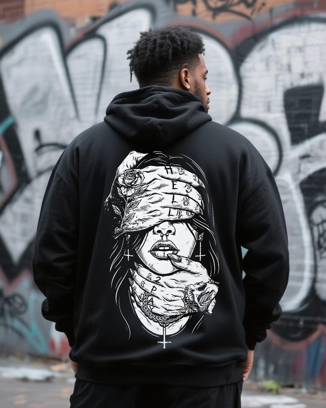 Hell 2 Pay Me Men's Big & Tall Hoodie