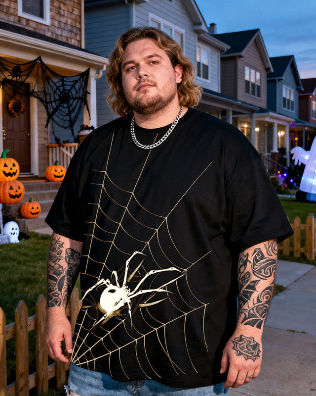 Helloween Men's Plus Size Short Sleeve T-Shirt