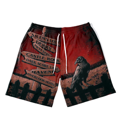 Men's Horror Crossroads Plus Size T-Shirt & Short