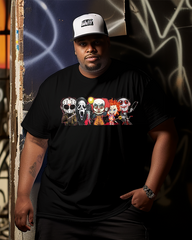 Horror Movie Aesthetic Men's Cotton Big & Tall T-shirt