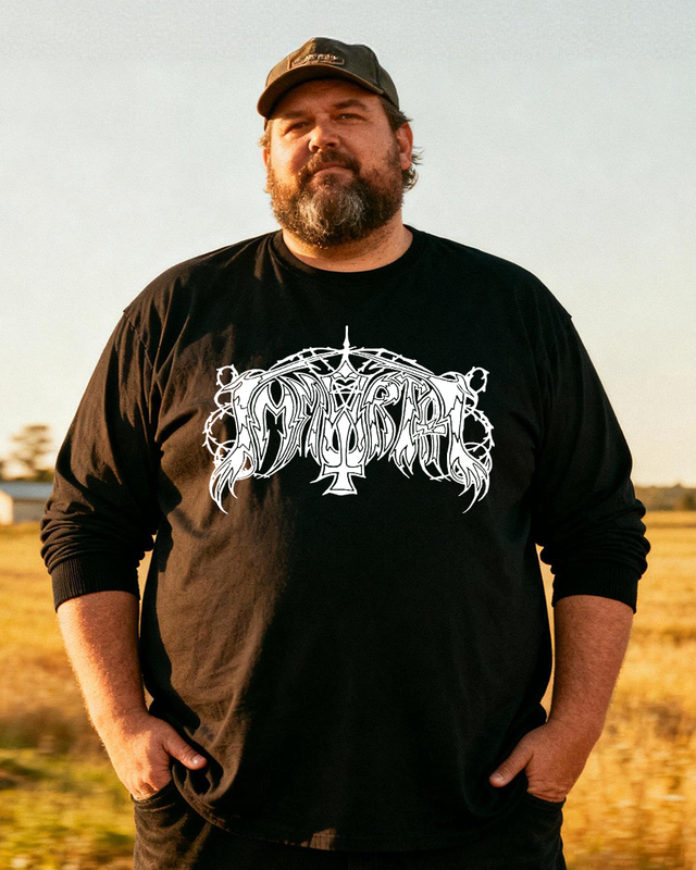 IMMORTAL Men's Big & Tall Long Sleeve Cotton T-Shirt