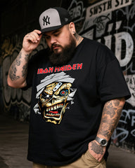 Iron Maiden Men's Music Big & Tall 100% Cotton T-Shirt